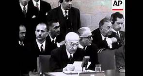 MOSSADEQ AT SECURITY COUNCIL