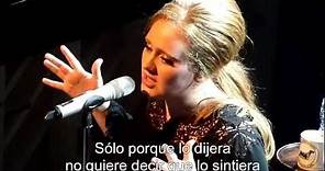 Adele - Rumour has it [Subtitulado al Español]