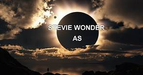Stevie Wonder - AS (lyrics HD)