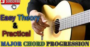 Turn a MAJOR SCALE in to CHORD PROGRESSIONS | Major Scale Chord Progression कैसे बनाये