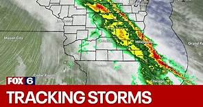 Tracking storms racing through Wisconsin | FOX6 News Milwaukee