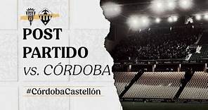 Declaraciones de Salva Ruíz tras el Córdoba CF 2-0 CD Castellón (09-12-23)