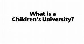 What is a Children's University?