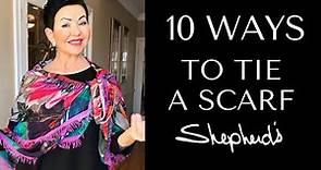 10 Ways To Tie A Scarf