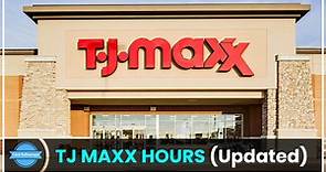 TJ Maxx Hours Today - Store Hours 【April 2024】