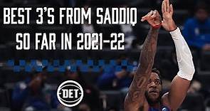 Detroit Pistons | Best 3's from Saddiq Bey so far in 2021-22 Season