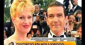 Separación de Antonio Banderas y Melanie Griffith - Telefe Noticias