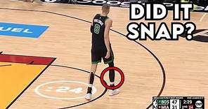 Kristaps Porzingis Limps Off with Non Contact Leg Injury - Doctor Explains