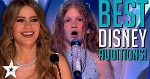 BEST Disney Auditions EVER from America's Got Talent, Britain's Got Talent and More!