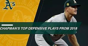 Check out Matt Chapman's top defensive plays in 2018