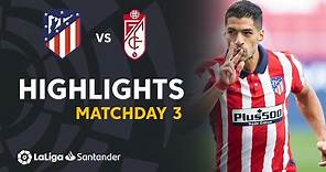 Highlights Atlético de Madrid vs Granada CF (6-1)