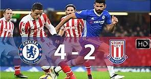 Chelsea vs Stoke City| 4 - 2 | All Goals & Highlights ||HD|| 31/12/16