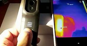 FLIR ONE Edge Pro 熱影像 紅外線 熱像儀 熱顯儀 無線連接 配對 iphone Android Thermal Camera with Wireless Connectivity