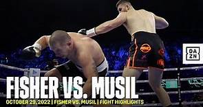 FASTEST FINISH FOR FISHER | Johnny Fisher vs. Dominik Musil Fight Highlights
