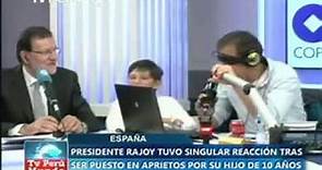 Mariano Rajoy regaña a su hijo por criticar los comentarios del FIFA