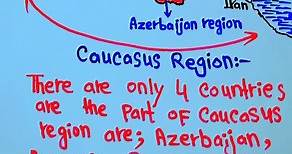 Where is Caucasus region | Caucasus region map/How many Countries in Caucasus region|5min Knowledge