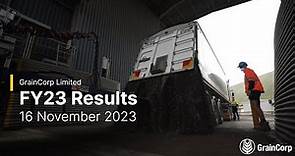 GrainCorp Full Year 2023 Financial Result