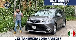 Toyota Sienna 2023 - Análisis del producto | Daniel Chavarría