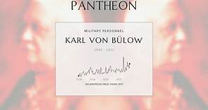 Karl von Bülow Biography - German officer in WWI