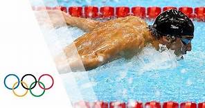 Michael Phelps wins 15th Gold - Men's 100m Butterfly | London 2012 Olympic Games