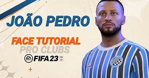 FIFA 23 - JOÃO PEDRO FACE TUTORIAL + STATS [GRÊMIO].