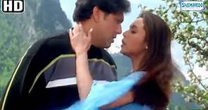 Govinda & Rani Mukerji romantic scenes from Pyar Diwana Hota Hai - Hit Hindi Movie