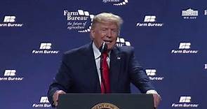 President Trump Speaks at the American Farm Bureau Federation Annual Convention and Trade Show