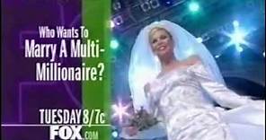 Who Wants to Marry a Multimillionaire? promo, 2000