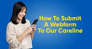 How To Submit A Webform To Our Careline