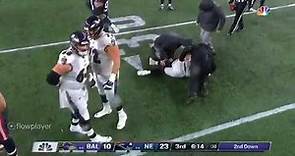 Nick Boyle Leg Injury | Patriots vs Ravens