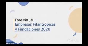 Empresas filantrópicas y Fundaciones 2020 - "Las Empresas Verdes"