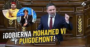 Santiago Abascal (VOX) "Hoy en España hay un cogobierno liderado por Mohamed VI y Puigdemont"