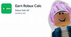 How to get free robux from Earn robux Calc*All error problems solved*(2023)