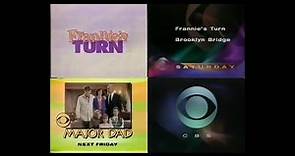 CBS 1992-1993 Network promo!!! with Frannie’s Turn and Major Dad Season 4 Premiere