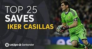 ¡Gracias, Iker! - TOP 25 SAVES Iker Casillas en LaLiga Santander