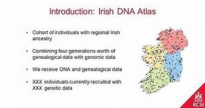 The Irish DNA Atlas – Revealing Irish History through Genetics