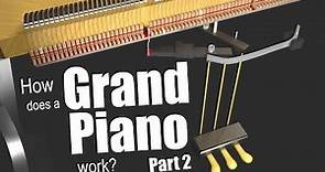 How does a Grand Piano work? - Part 2