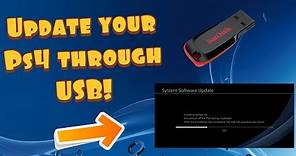 How to Update Your PS4 System Software Using A USB (Simple Method)