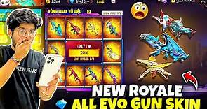 Free Fire All Evo Guns Back In Royale😍 I Got Everything Max In 8Mins -Garena Free Fire