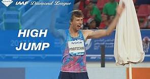 Andriy Protsenko jumps 2.29 to win the Men's High Jump - IAAF Diamond League Rabat 2017