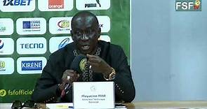 Conférence de presse du sélectionneur national Aliou Cissé