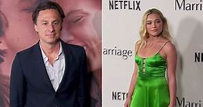 Zach Braff and Florence Pugh at The Marriage Story premiere