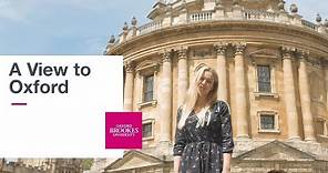 A View to Oxford | Oxford Brookes University