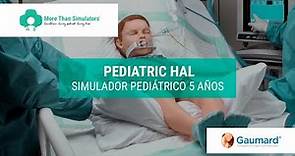 Pediatric HAL - Simulador de paciente pediátrico de alta fidelidad. Expresiones faciales