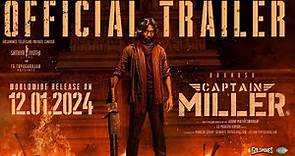 Captain Miller - Hindi Trailer | Dhanush | Shiva Rajkumar | Arun Matheswaran | GV Prakash Kumar