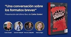 Presentación del libro de Carlos Scolari: "Cultura Snack"