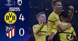 Borussia Dortmund 4-0 Atlético de Madrid - GOLES Y RESUMEN - Grupo A UEFA Champions League