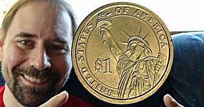 USA 1 Dollar Coin D 2007 John Adams