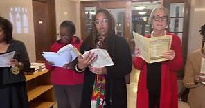 The Eden community singing the... - Eden Theological Seminary