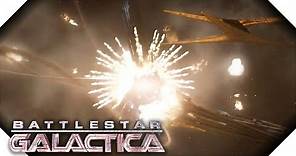Battlestar Galactica | Resurrection Hub Attack